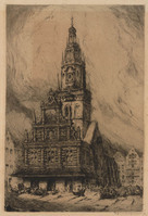 KG 15982
<br/>
Kaasmarkt, Alkmaar
<br/>
<em>Hofman, Pieter Adrianus Hendrik (1885-1965)</em>